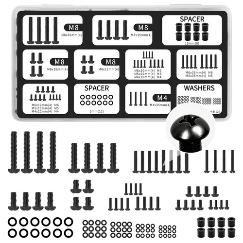 Mounting screw kit 120pcs - mounting,