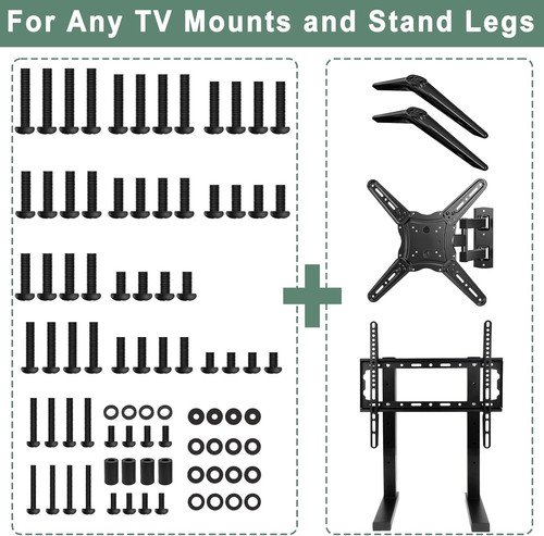 Universal mounting hardware - tv,